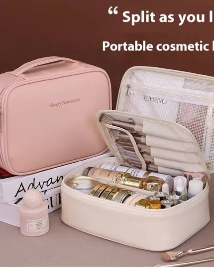 Large-Capacity Multifunctional Makeup Bag